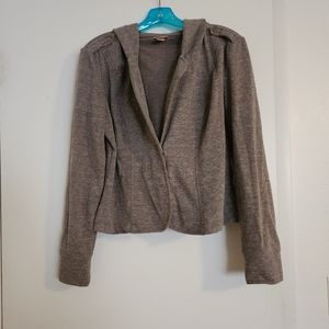 Hooded Thin Dressy Sweatshirt